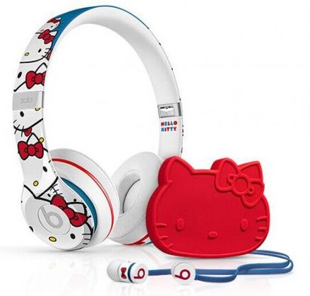 Beats推出特别版Hello Kitty定制耳机