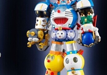 哆啦A梦之父诞辰80周年 超合体机器人开卖